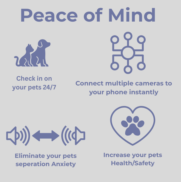 2K HD 360° view Pet Camera